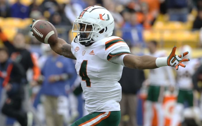 Jaylan Knighton Running Back Miami Hurricanes